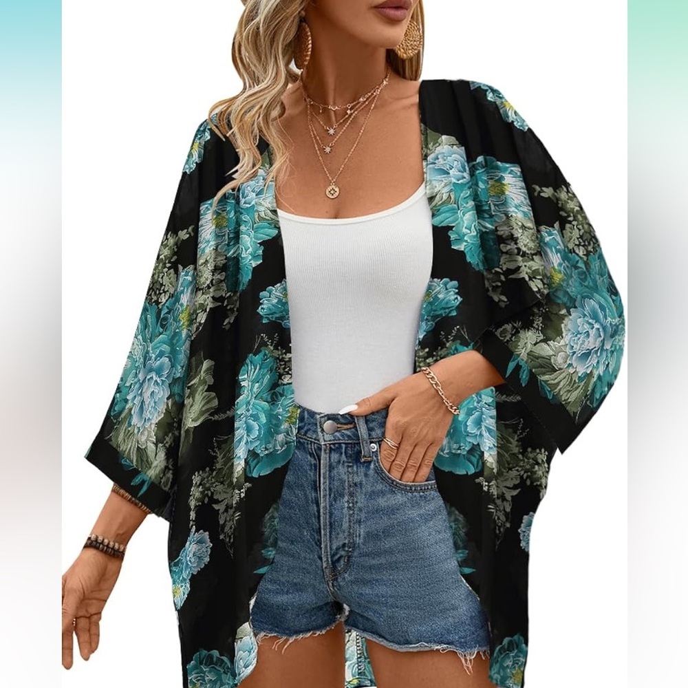 Floral Kimono